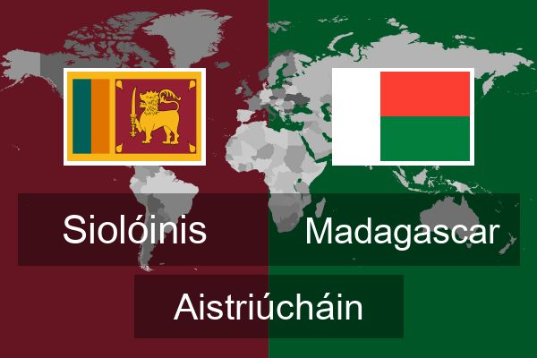  Madagascar Aistriúcháin