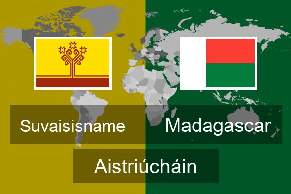  Madagascar Aistriúcháin