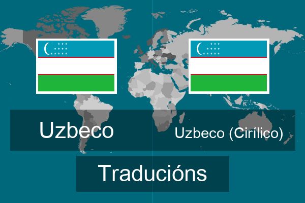  Uzbeco (Cirílico) Traducións