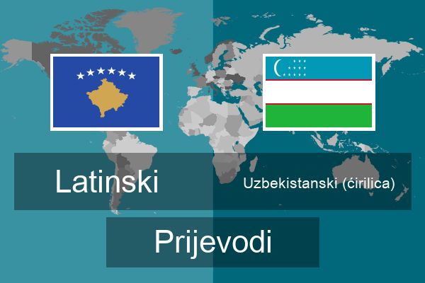  Uzbekistanski (ćirilica) Prijevodi