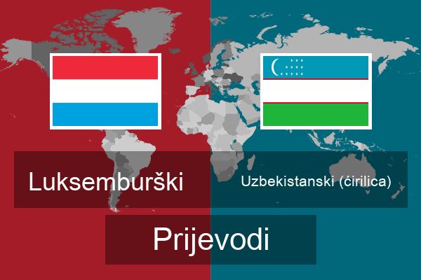  Uzbekistanski (ćirilica) Prijevodi