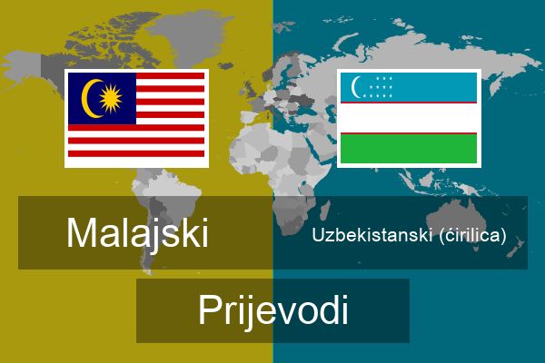  Uzbekistanski (ćirilica) Prijevodi