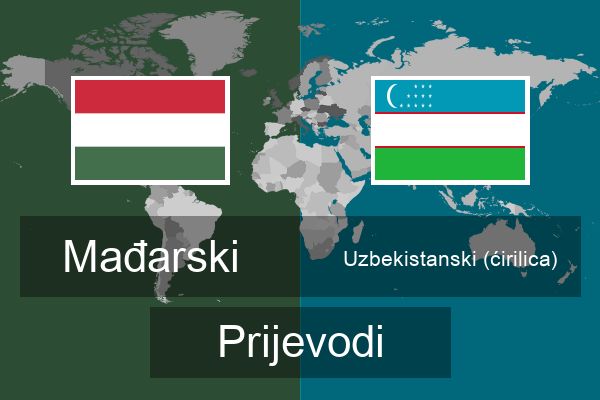  Uzbekistanski (ćirilica) Prijevodi