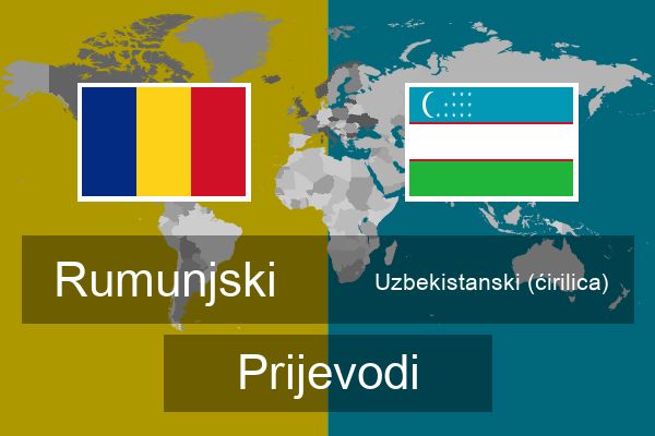  Uzbekistanski (ćirilica) Prijevodi