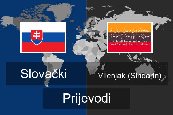  Vilenjak (Sindarin) Prijevodi