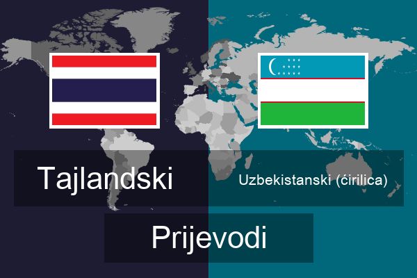  Uzbekistanski (ćirilica) Prijevodi