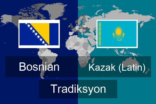  Kazak (Latin) Tradiksyon