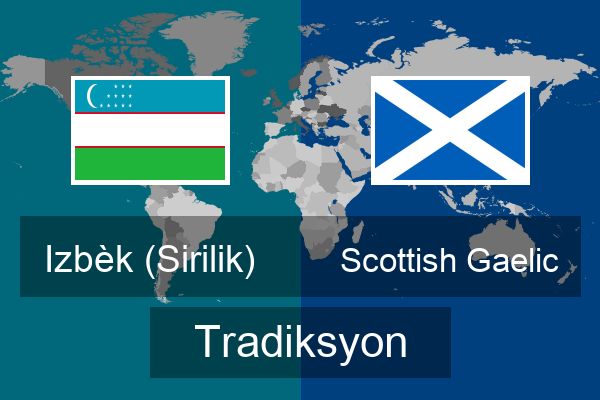  Scottish Gaelic Tradiksyon