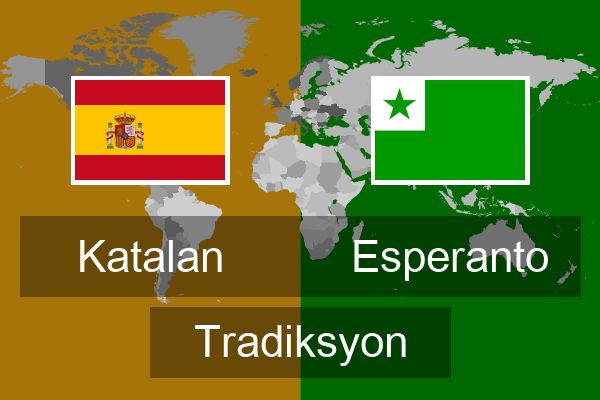  Esperanto Tradiksyon