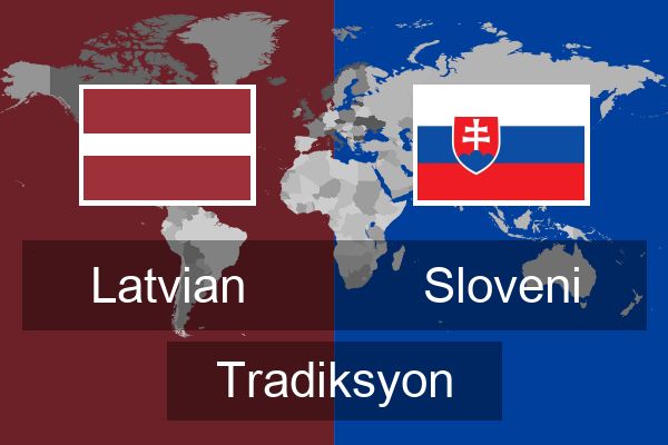  Sloveni Tradiksyon