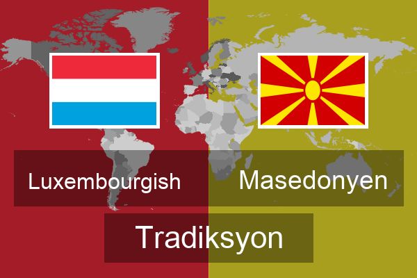  Masedonyen Tradiksyon