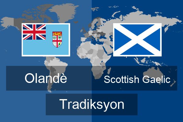  Scottish Gaelic Tradiksyon