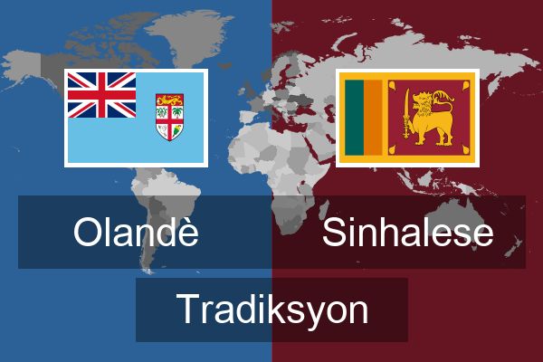  Sinhalese Tradiksyon