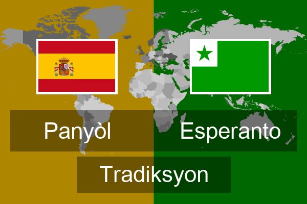  Esperanto Tradiksyon