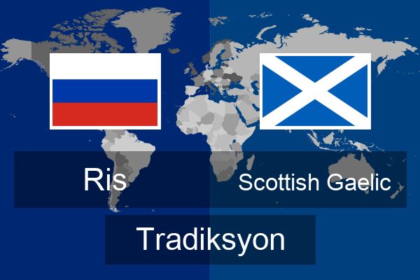  Scottish Gaelic Tradiksyon