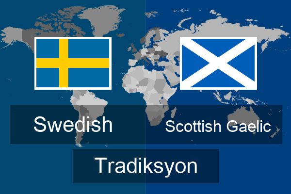  Scottish Gaelic Tradiksyon