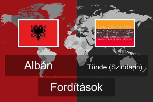  Tünde (Szindarin) Fordítások