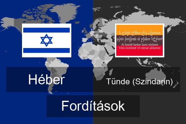  Tünde (Szindarin) Fordítások