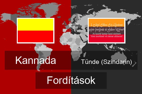  Tünde (Szindarin) Fordítások