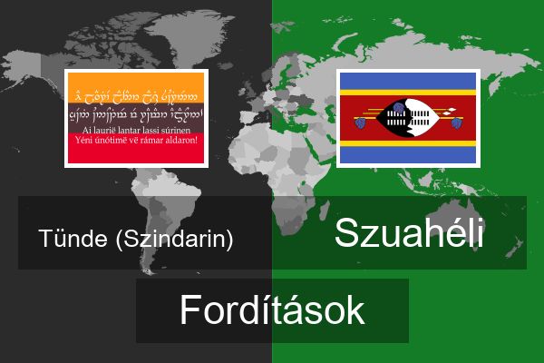  Szuahéli Fordítások