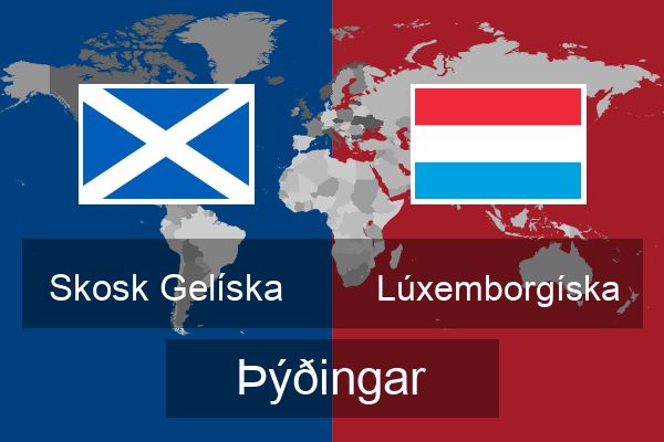  Lúxemborgíska Þýðingar