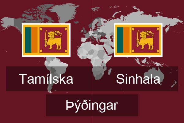  Sinhala Þýðingar