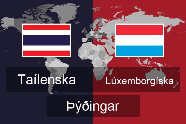  Lúxemborgíska Þýðingar