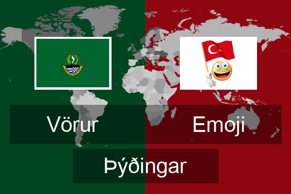  Emoji Þýðingar