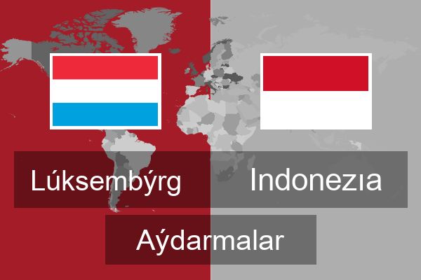  Indonezıa Aýdarmalar