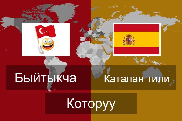  Каталан тили Которуу