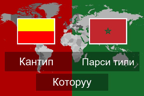  Парси тили Которуу