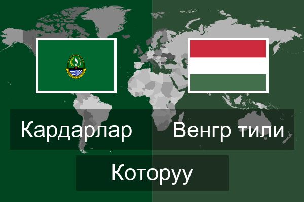  Венгр тили Которуу