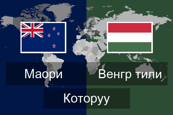  Венгр тили Которуу