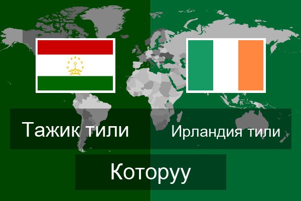  Ирландия тили Которуу