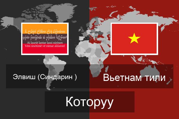  Вьетнам тили Которуу