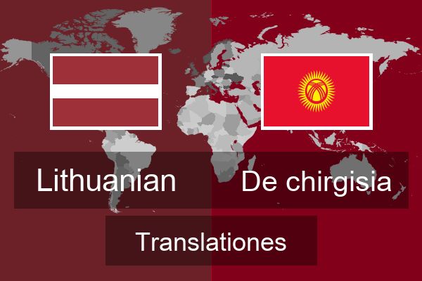  De chirgisia Translationes