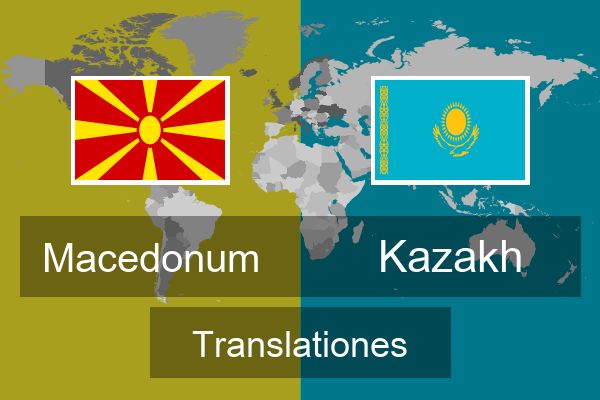  Kazakh Translationes