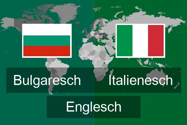  Italienesch Englesch