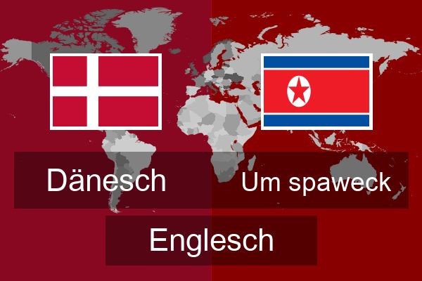  Um spaweck Englesch