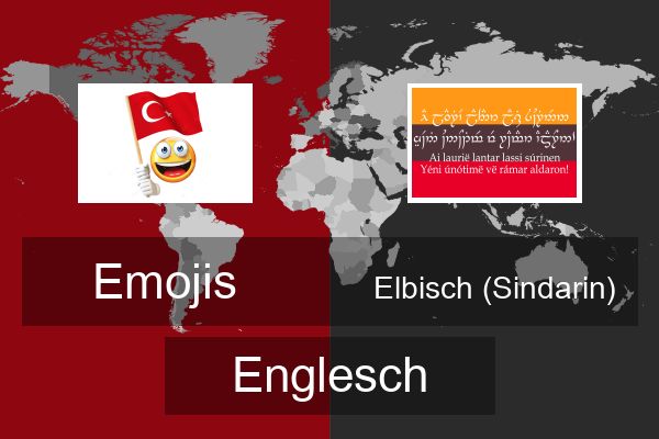  Elbisch (Sindarin) Englesch