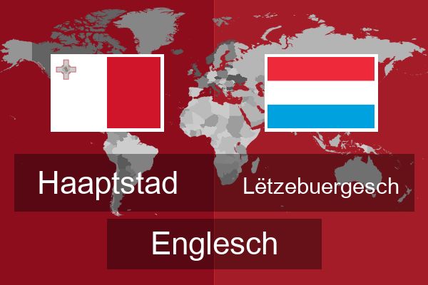  Lëtzebuergesch Englesch