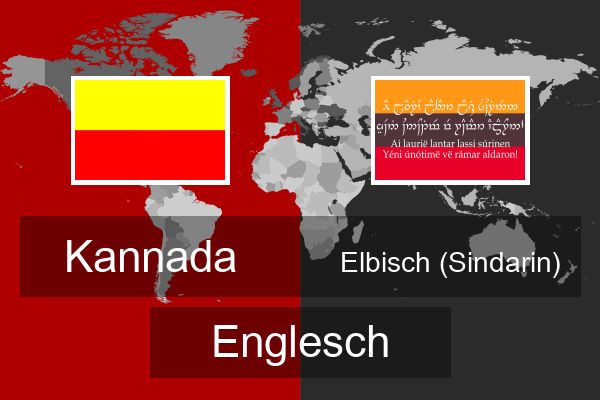  Elbisch (Sindarin) Englesch