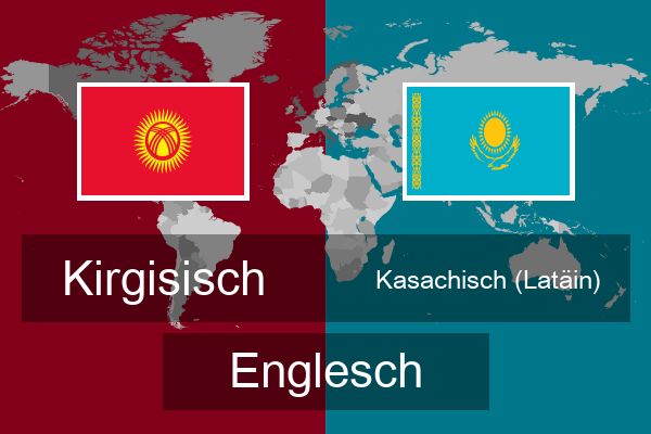  Kasachisch (Latäin) Englesch