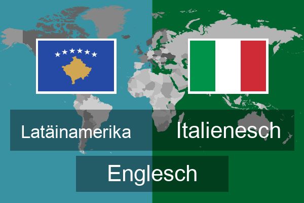  Italienesch Englesch