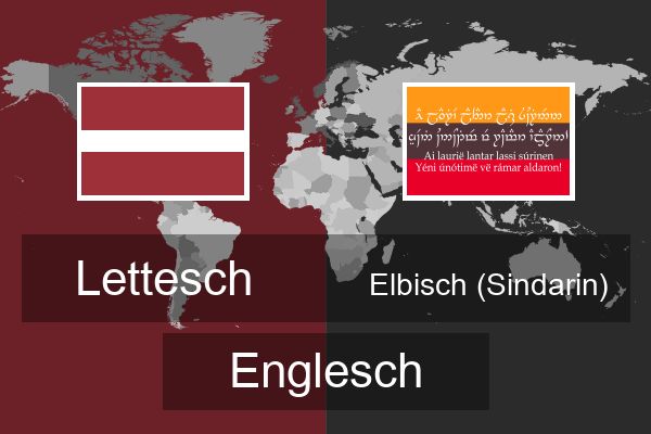  Elbisch (Sindarin) Englesch