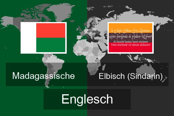  Elbisch (Sindarin) Englesch