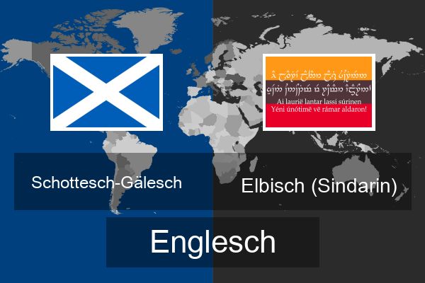  Elbisch (Sindarin) Englesch