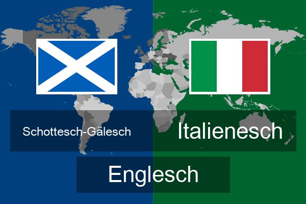  Italienesch Englesch