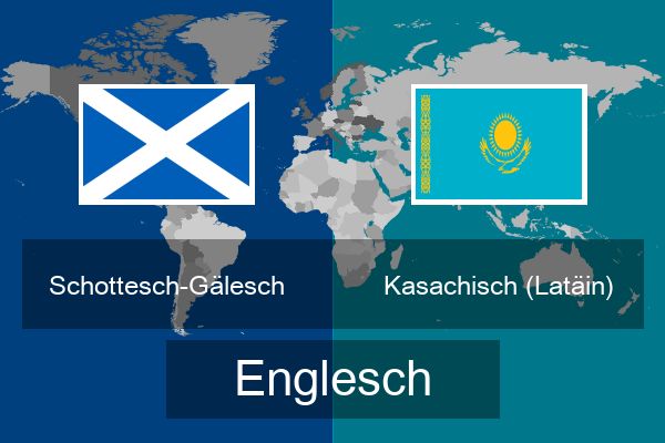  Kasachisch (Latäin) Englesch