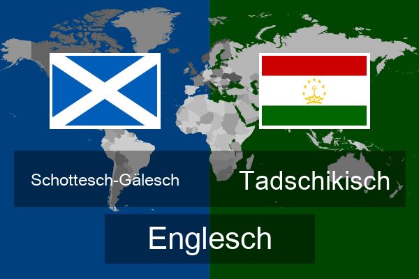  Tadschikisch Englesch